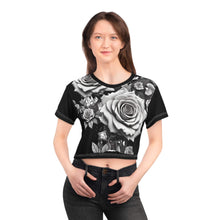 Load image into Gallery viewer, R&amp;RH Designers Women&#39;s Rose Crop Tee - Rich and Rich Homeopportunities 
