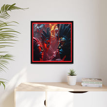 Load image into Gallery viewer, Vibrant Tribal Art Canvas Print - Framed Multi-Color Decor
