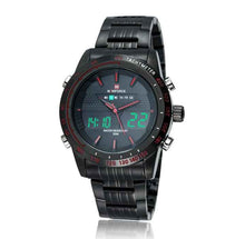 Load image into Gallery viewer, Kairos Naviforce 9024 Men’s Sports Quartz Watch with Dual Display
