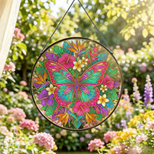 Load image into Gallery viewer, Rich &amp; Rich Butterfly Bloom Glass Suncatcher - Rich and Rich Homeopportunities

