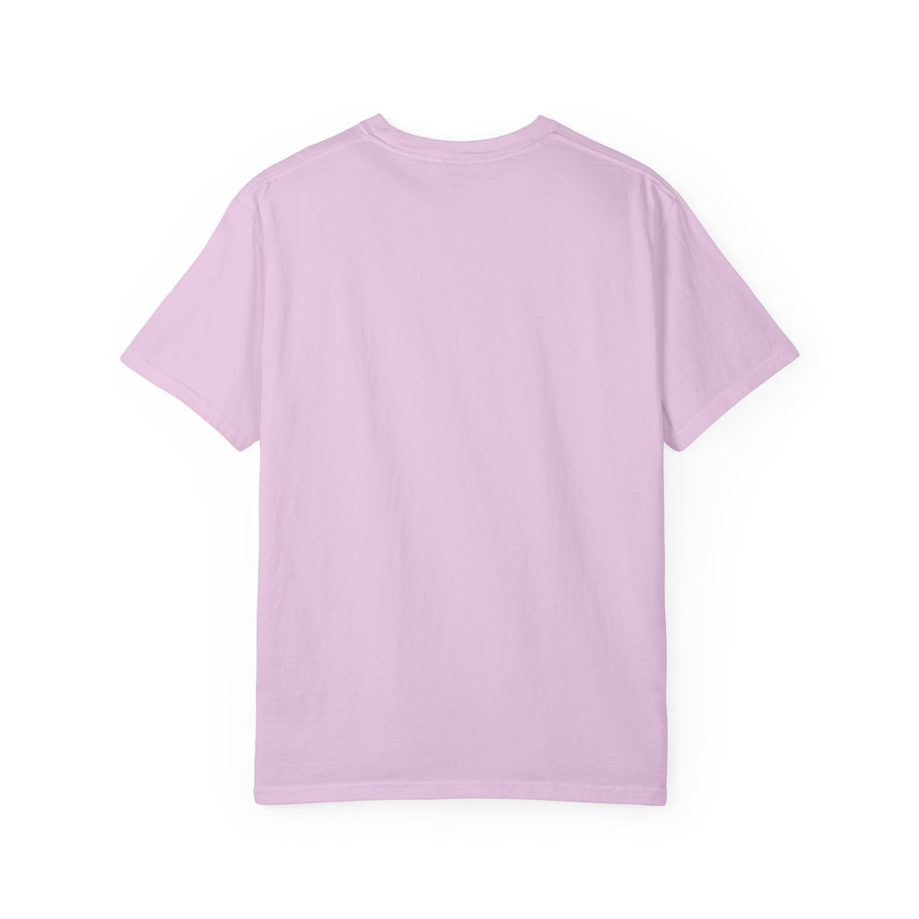Desiree Sims Universe Fantasy Series Cast Poster T-shirt with cinematic magic print on garment-dyed fabric