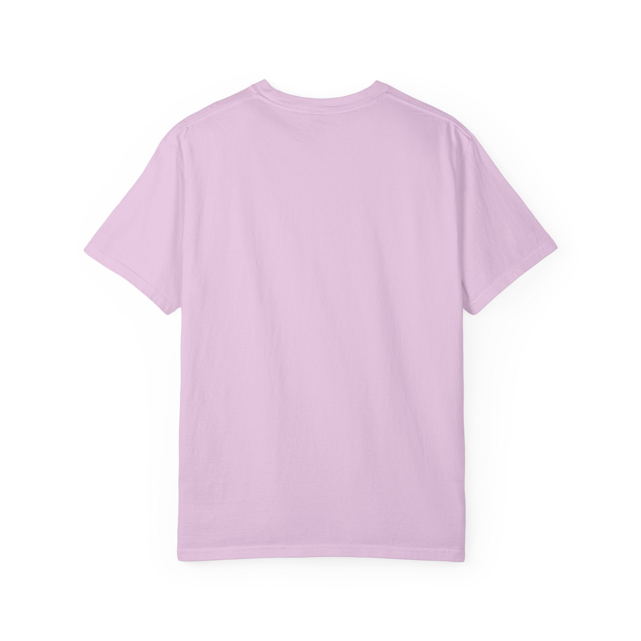 Desiree Sims Universe Fantasy Series Cast Poster T-shirt with cinematic magic print on garment-dyed fabric