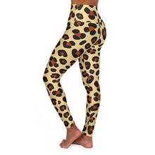 Load image into Gallery viewer, R&amp;RH Leopard Print High Waisted Yoga Leggings for Comfort &amp; Style
