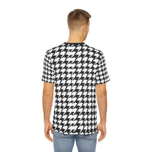 Load image into Gallery viewer, R&amp;RH Houndstooth Owl Men&#39;s Black T-Shirt
