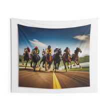 Load image into Gallery viewer, R&amp;RH Day At The Races Indoor Wall Tapestries
