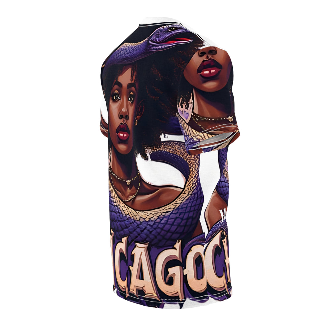 Spooky Chic Halloween Tee, Custom Halloween Shirt, Unisex Graphic Tee, Fall Fashion, Chicago Inspired Top, Unique Gift for Her