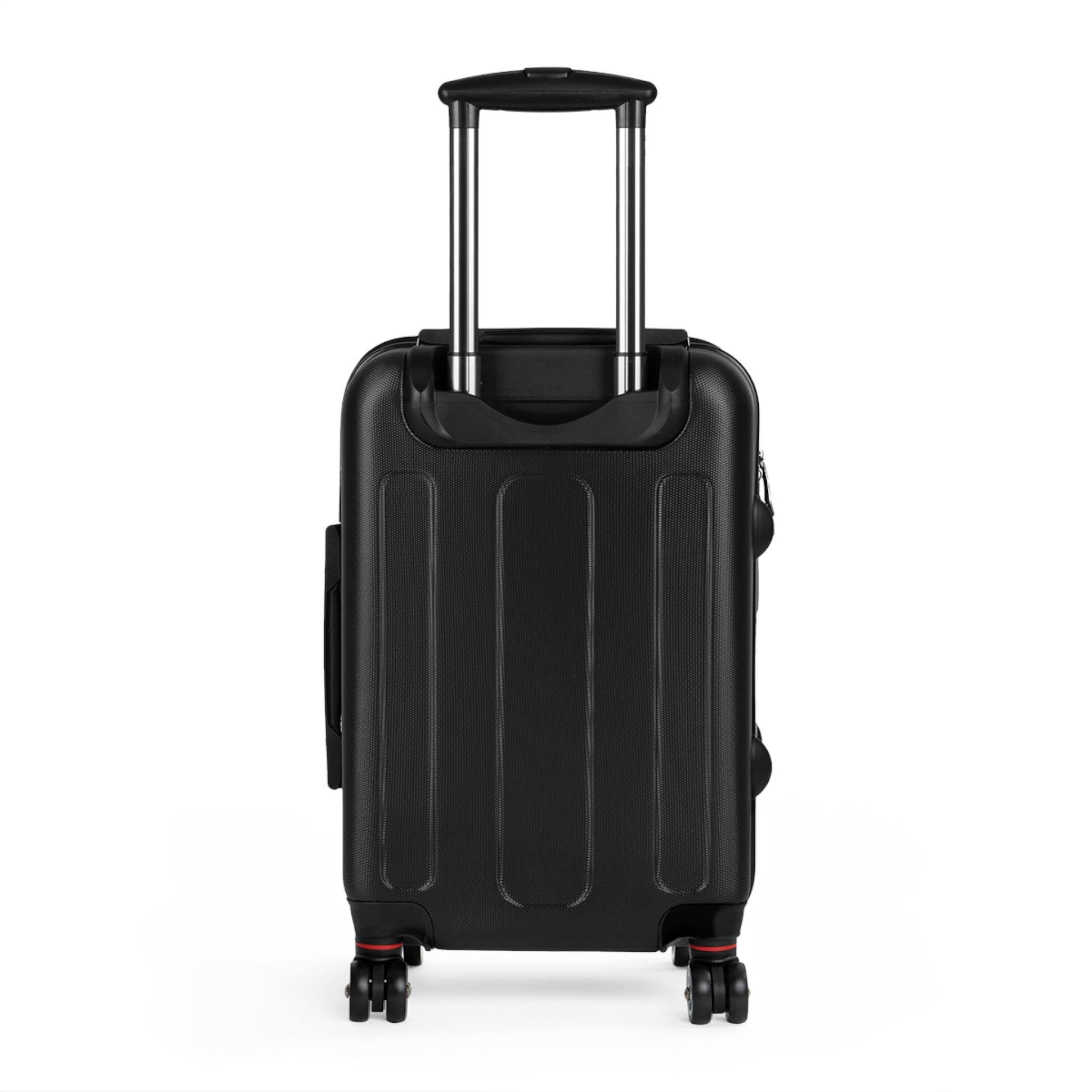 R&RH Elegant Samurai Style Grey Women's Suitcase with floral design