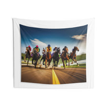Load image into Gallery viewer, R&amp;RH Day At The Races Indoor Wall Tapestries
