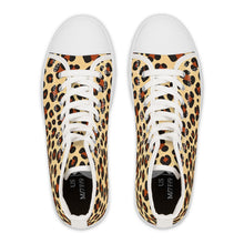Load image into Gallery viewer, R&amp;RH Leopard Print Women&#39;s High Top Sneakers - Trendy &amp; Stylish Footwear
