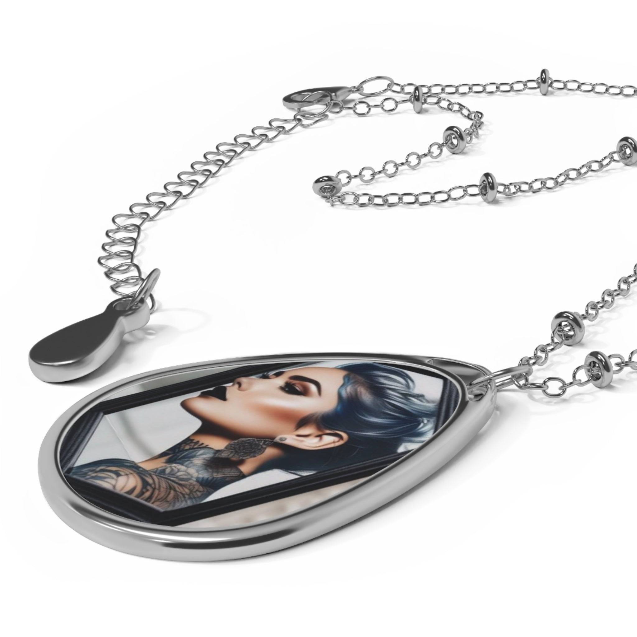 R&RH Oval Tatoo Necklace - Rich and Rich Homeopportunities 