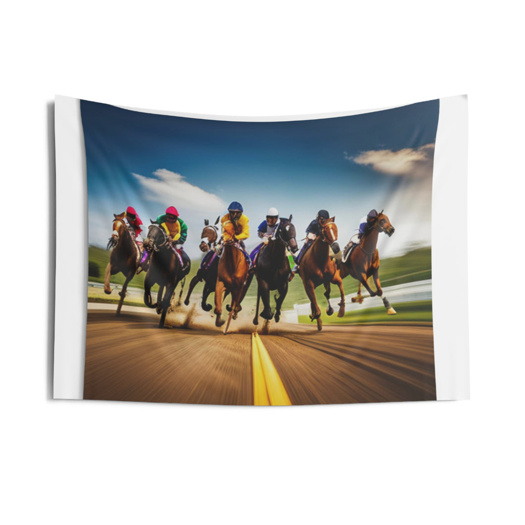 R&RH Day At The Races Indoor Wall Tapestries