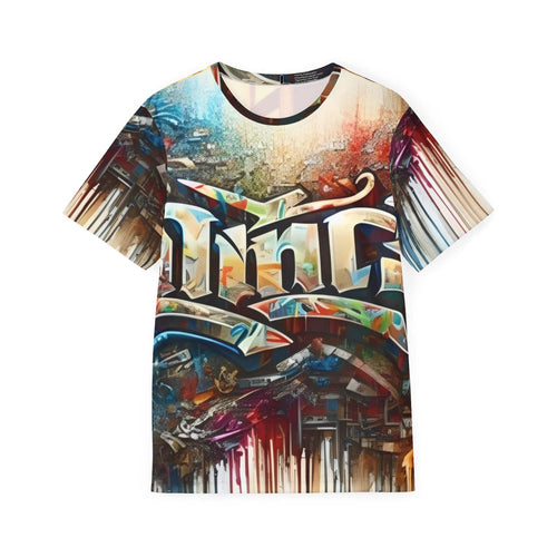 R&RH Graffiti Blah Men's Multicolor  T-Shirt - Rich and Rich Homeopportunities 