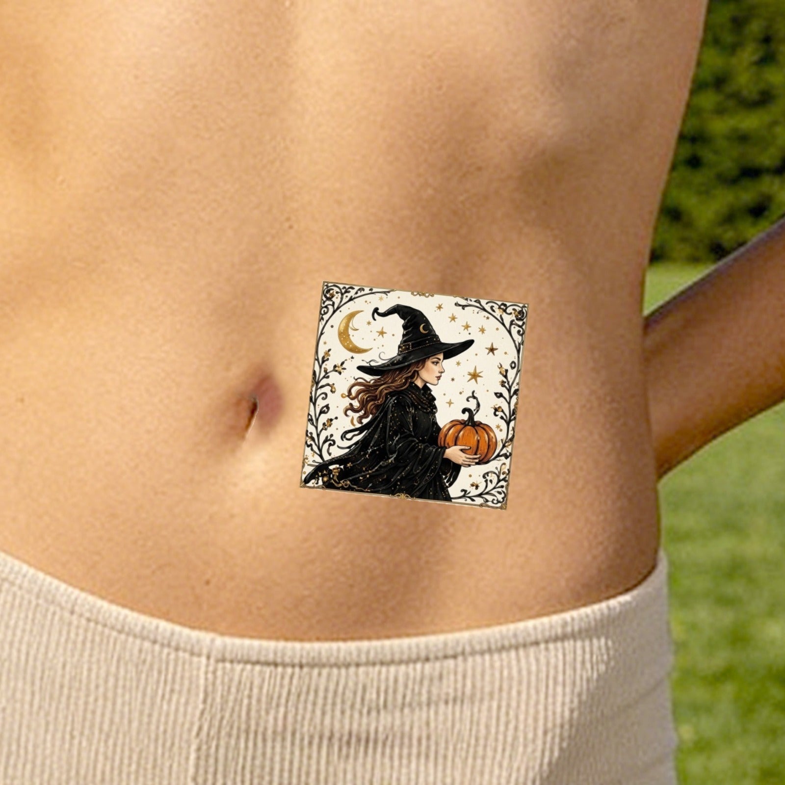 Rich and Rich Halloween Personalized Temporary Tatoo Set of 6 Sheets - Rich and Rich Homeopportunities