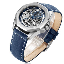 Load image into Gallery viewer, New Hollow Automatic Leather Watch for Men with Waterproof Feature
