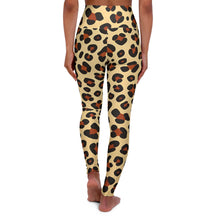 Load image into Gallery viewer, R&amp;RH Leopard Print High Waisted Yoga Leggings for Comfort &amp; Style
