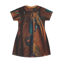 Load image into Gallery viewer, R&amp;RH Earthtone T-Shirt Dress - Rich and Rich Homeopportunities 
