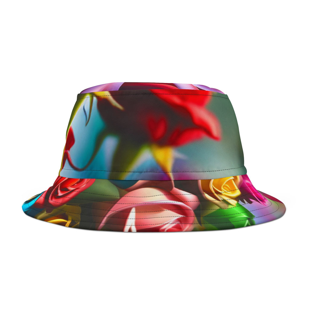 Vivid Roses Bucket Hat