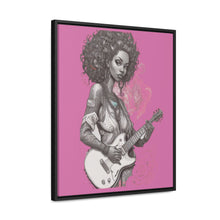Load image into Gallery viewer, R&amp;RH Guitar Girl Portrait Frame - Rich and Rich Homeopportunities 
