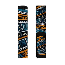 Load image into Gallery viewer, R&amp;RH Geometric Sublimation Socks - Rich and Rich Homeopportunities 
