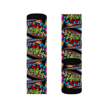Load image into Gallery viewer, R&amp;RH Black History Sublimation Socks
