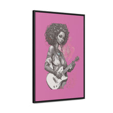Load image into Gallery viewer, R&amp;RH Guitar Girl Portrait Frame - Rich and Rich Homeopportunities 
