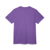 Purple witch all-over print unisex tee with crew neck, ribbed collar and regular fit — additional view 10
