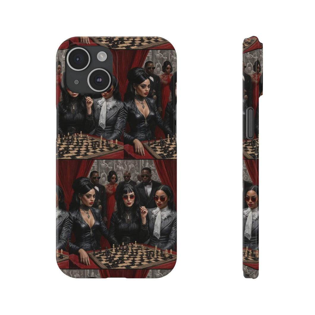 R&RH Fame of Chess Slim Phone Cases - Rich and Rich Homeopportunities 