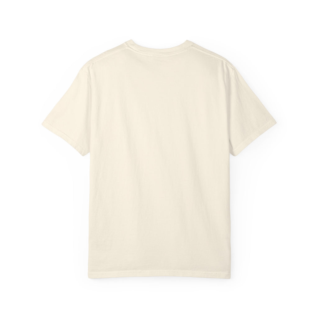Desiree Sims Universe Fantasy Series Cast Poster T-shirt with cinematic magic print on garment-dyed fabric