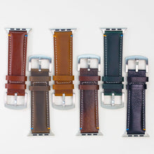 Load image into Gallery viewer, Leather Band for Apple Watch | Dual-Layer Nubuck Comfort
