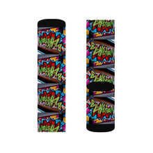 Load image into Gallery viewer, R&amp;RH Black History Sublimation Socks
