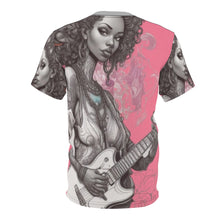Load image into Gallery viewer, R&amp;RH Guitar Girl Unisex T-shirt
