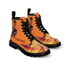Load image into Gallery viewer, Fearless!  Women&#39;s Canvas Boots
