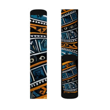 Load image into Gallery viewer, R&amp;RH Geometric Sublimation Socks
