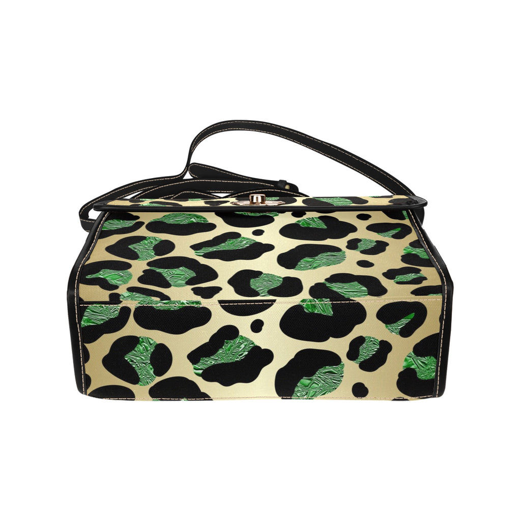 Rich and Rich Emerald Safari Waterproof Canvas Women's Shoulder Bag