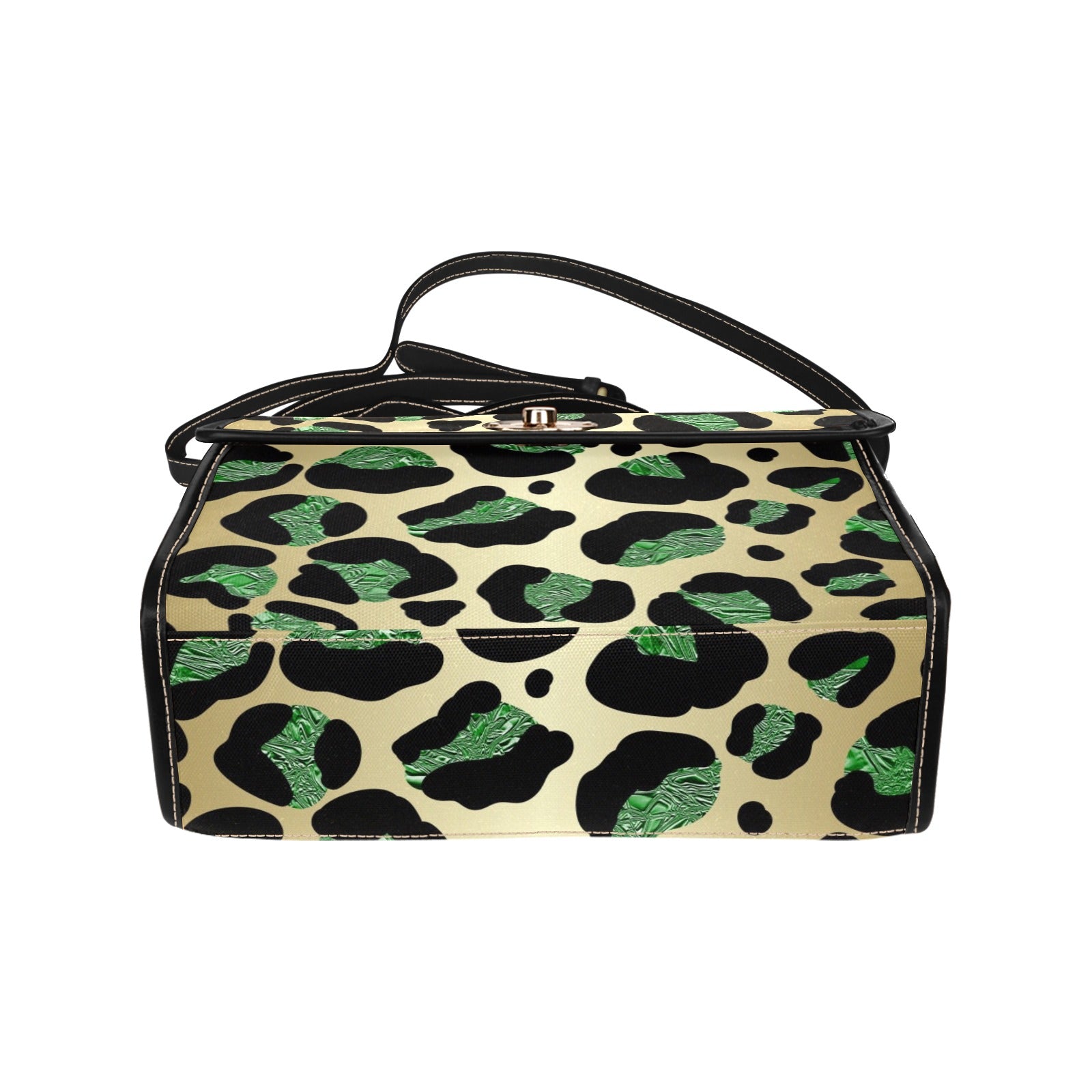 Rich and Rich Emerald Safari Waterproof Canvas Women's Shoulder Bag