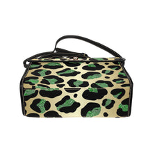Load image into Gallery viewer, R&amp;RH Emerald Safari Waterproof Canvas Bag Waterproof Canvas Bag-Black (All Over Print) (Model 1641)
