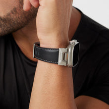 Load image into Gallery viewer, Mecha-Inspired Vintage Leather Band for Apple Watch
