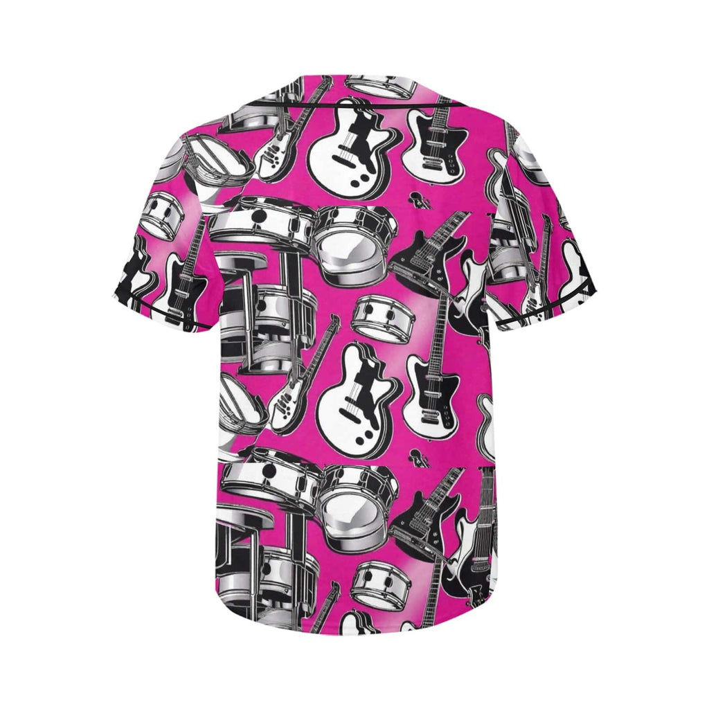 R&RH Instruments Women's All Over Print Baseball Jersey in premium mesh fabric with customizable design