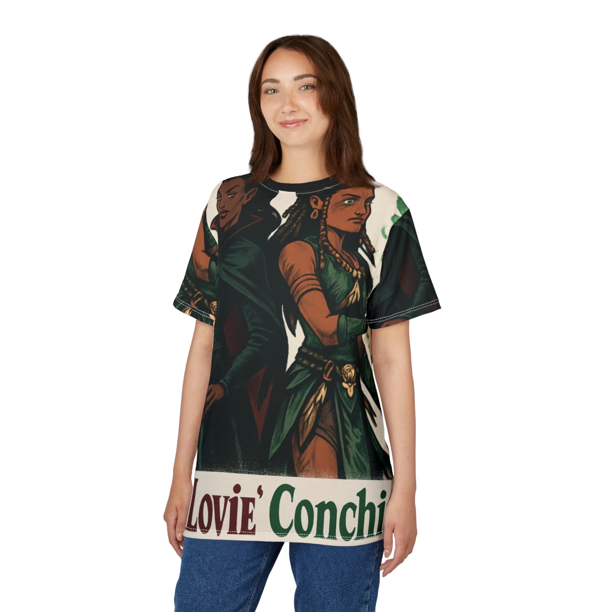 Fantasy Themed Unisex Tee, Unique Graphic T-Shirt for Cosplay, Gift for Fans, Casual Wear, Trendy Outfit