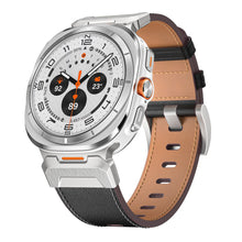 Load image into Gallery viewer, Tactical Leather Band For Galaxy Watch 20mm
