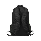 a Preppy Varsity Stripes Girls Beige Polka Dot Backpack