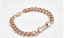 Load image into Gallery viewer, Mens Titanium Steel Dumbbell Bracelet Vintage
