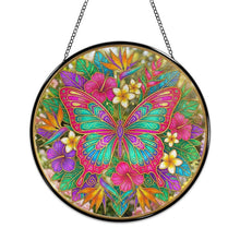 Load image into Gallery viewer, Rich &amp; Rich Butterfly Bloom Glass Suncatcher - Rich and Rich Homeopportunities

