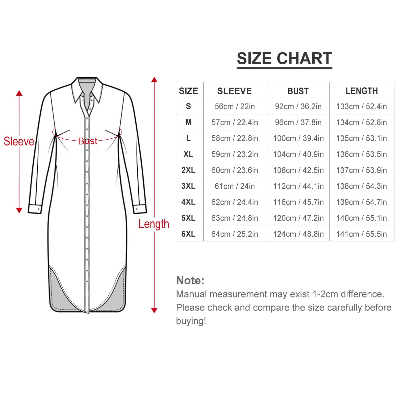 R&RH Pink Peach Long Sleeve Button-Up Shirt Dress for Women