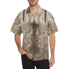 Load image into Gallery viewer, R&amp;RH Earthtone Men&#39;s Abstract Shirt Hawaiian Shirt - Rich and Rich Homeopportunities 
