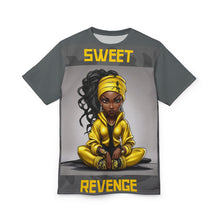 Load image into Gallery viewer, R&amp;RH Grey Sweet Revenge Unisex Graphic Tee - Bold Streetwear Style
