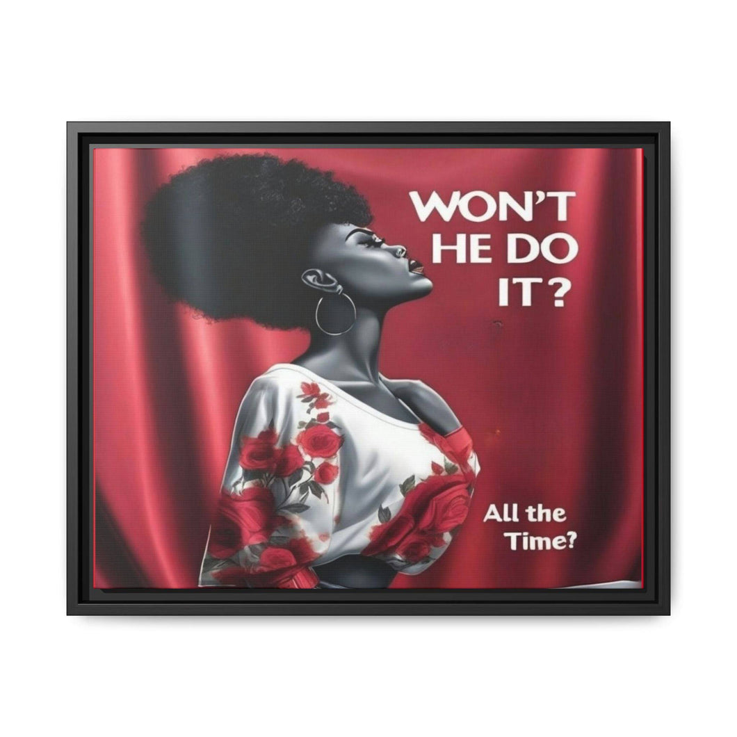 R&RH Inspirational Framed Canvas Art - 