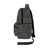 a Tech Athletic Boys Green Large Capacity Backpack