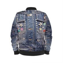 Load image into Gallery viewer, Ladies Bomber Jacket
