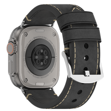 Load image into Gallery viewer, Premium Vintage Leather Band for Apple Watch ,  Handcrafted Distressed Finish
